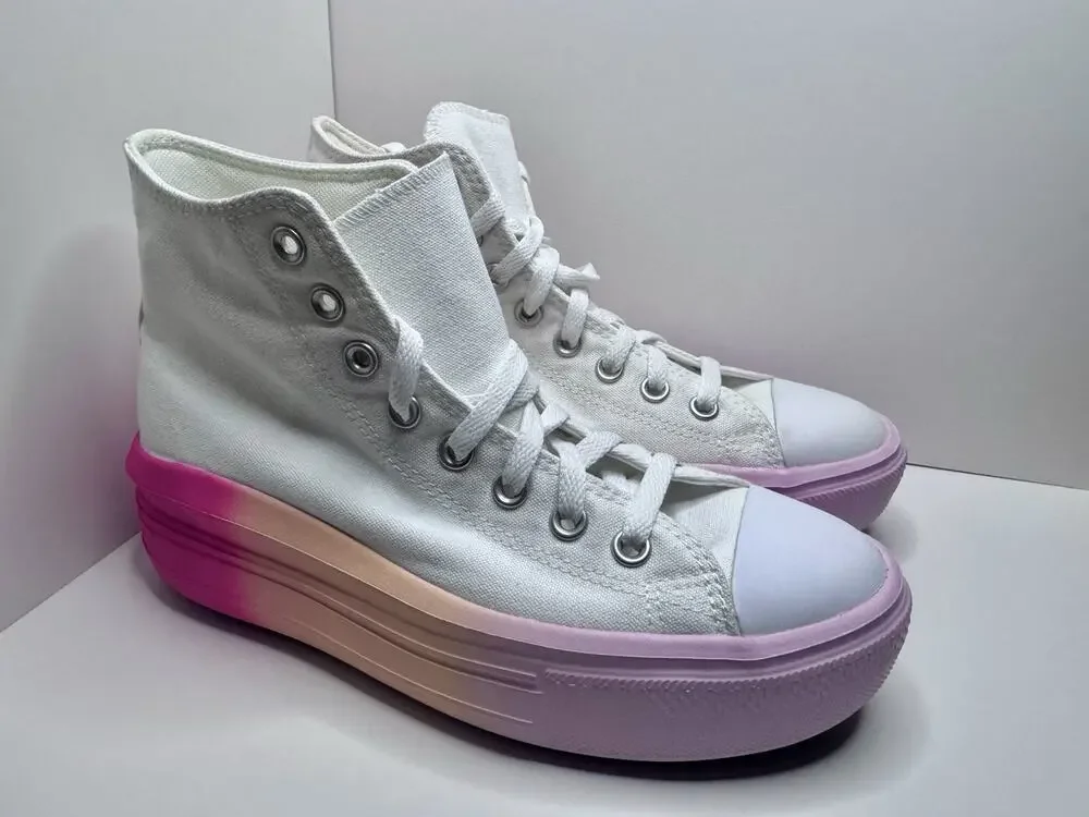 Converse Chuck Taylor All Star Move Platform Brite Kids 6 High Top